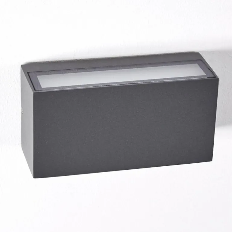 Applique murale d'extérieur Duluth LED Anthracite, 1 lumière