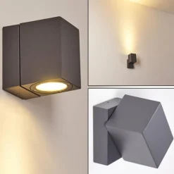 Applique murale d'extérieur Bregenz LED Anthracite, 1 lumière