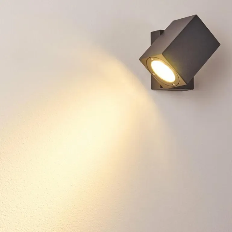 Applique murale d'extérieur Bregenz LED Anthracite, 1 lumière