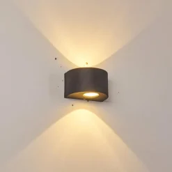 Applique murale d'extérieur Windhoek LED, 2 lumières