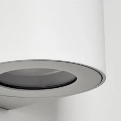 Applique murale d'extérieur Mora LED Blanc, 2 lumières