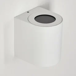Applique murale d'extérieur Mora LED Blanc, 2 lumières