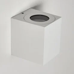 Applique murale d'extérieur Mora LED Blanc, 2 lumières