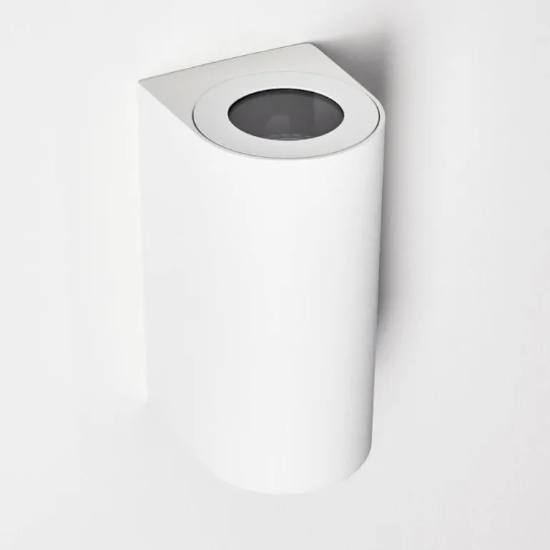 Applique murale d'extérieur Boda Blanc, 2 lumières
