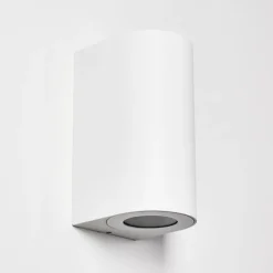 Applique murale d'extérieur Boda Blanc, 2 lumières