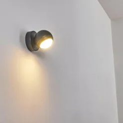 Applique murale d'extérieur Kapowai LED Anthracite, 1 lumière