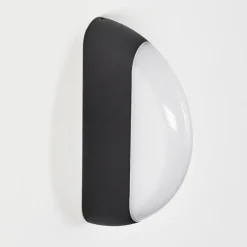 Applique murale d'extérieur Arvier LED Noir, 1 lumière