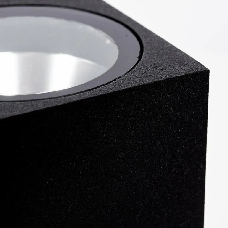 Applique murale d'extérieur Komoren LED Noir, 2 lumières