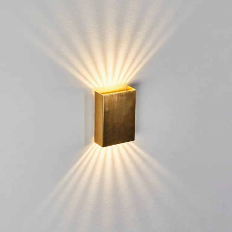 Applique murale d'extérieur Benin LED Laiton, 1 lumière