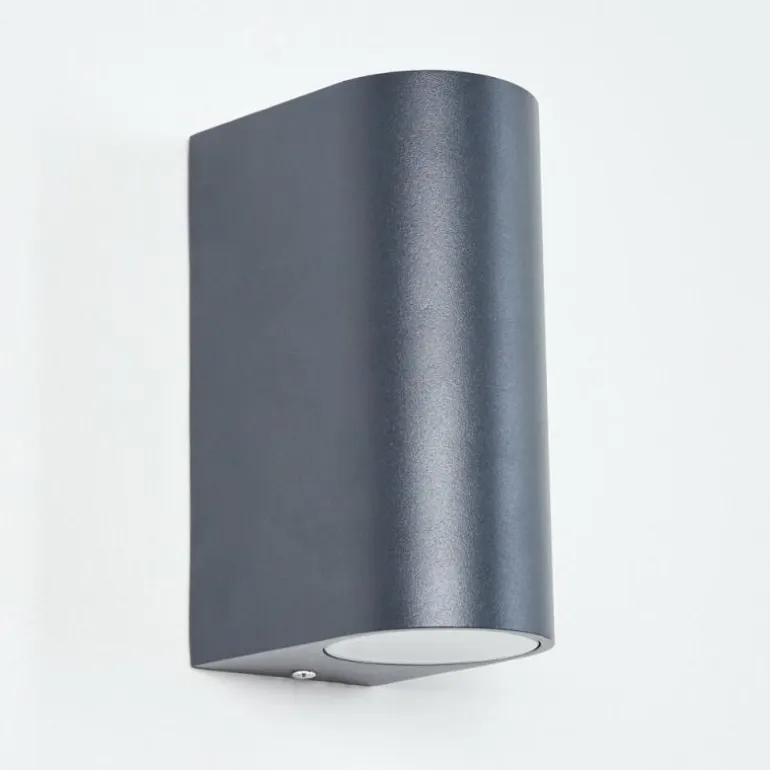 Applique murale d'extérieur Kingstown Anthracite, 2 lumières