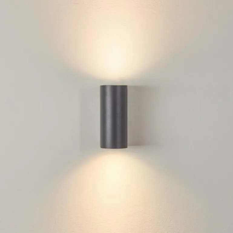 Applique murale d'extérieur Kingstown Anthracite, 2 lumières