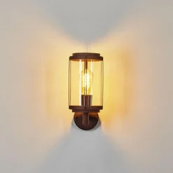 Applique murale d'extérieur Riola Rouille, 1 lumière