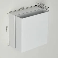 Applique murale d'extérieur Fontanile LED Blanc, 1 lumière