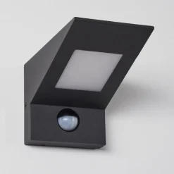 Applique murale d'extérieur Matlava LED Anthracite, Blanc, 1 lumière, Détecteur de mouvement