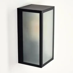 Applique murale d'extérieur Hakkas Noir, 1 lumière