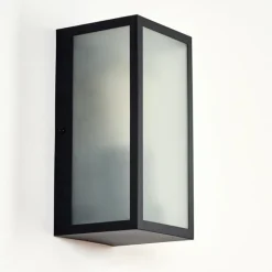 Applique murale d'extérieur Hakkas Noir, 1 lumière