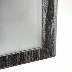 Applique murale d'extérieur Hakkas Noir, Argenté, 1 lumière