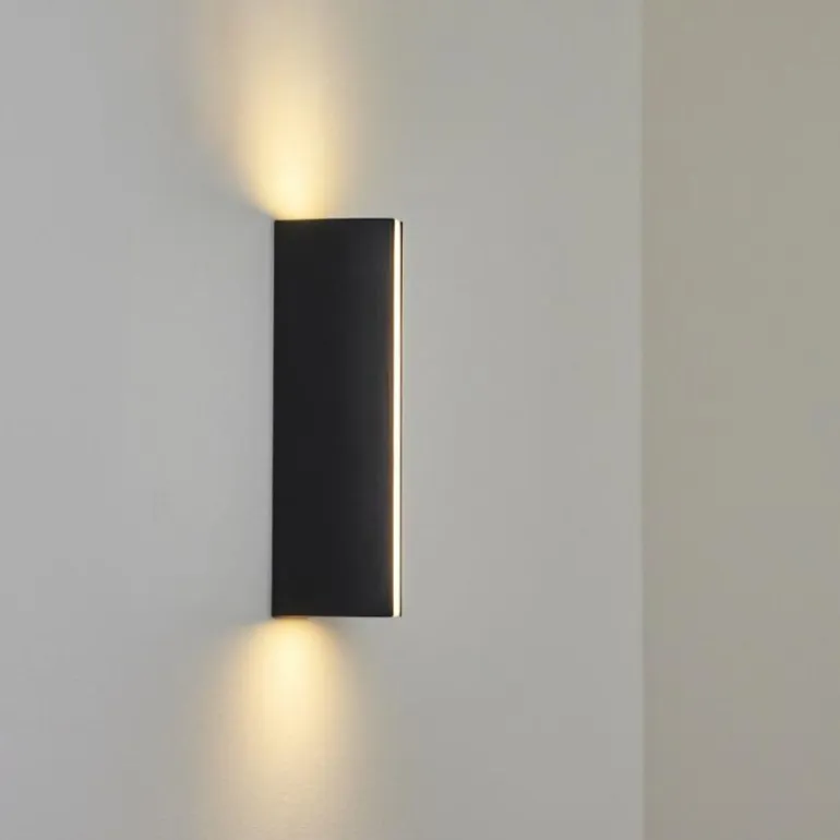 Applique murale d'extérieur Rotterdam LED Noir, 1 lumière