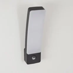 Applique murale d'extérieur Maseru LED Anthracite, 1 lumière, Détecteur de mouvement