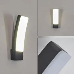 Applique murale d'extérieur Maseru LED Anthracite, 1 lumière
