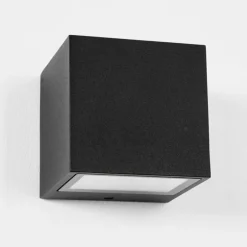 Applique murale d'extérieur Spidern LED Noir, 1 lumière