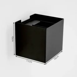 Applique murale d'extérieur Everton LED Noir, 2 lumières