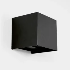 Applique murale d'extérieur Everton LED Noir, 2 lumières