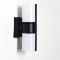 Applique murale d'extérieur Baulund LED Noir, 1 lumière