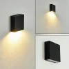 Applique murale d'extérieur Spidern LED Noir, Blanc, 1 lumière