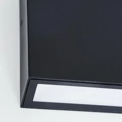 Applique murale d'extérieur Spidern LED Noir, Blanc, 1 lumière