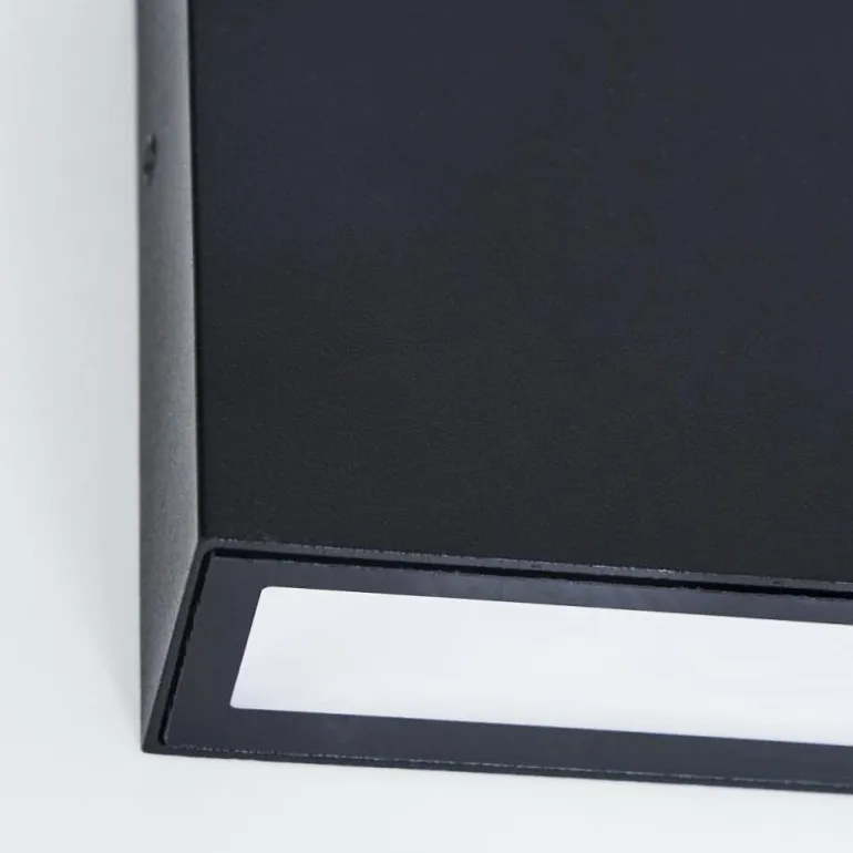 Applique murale d'extérieur Spidern LED Noir, Blanc, 1 lumière
