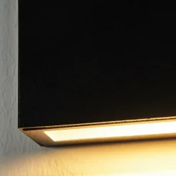 Applique murale d'extérieur Spidern LED Noir, Blanc, 1 lumière