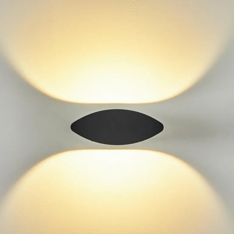Applique murale d'extérieur Lémettou LED Anthracite, Blanc, 1 lumière