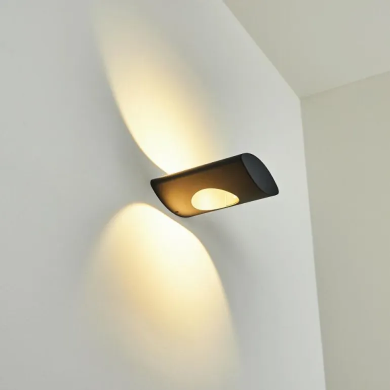 Applique murale d'extérieur Lémettou LED Anthracite, Blanc, 1 lumière