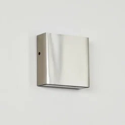 Applique murale d'extérieur Spidern LED Nickel mat, Blanc, 1 lumière