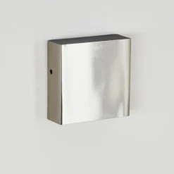 Applique murale d'extérieur Spidern LED Nickel mat, Blanc, 1 lumière