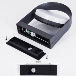 Applique murale d'extérieur Falatasa LED Anthracite, 1 lumière