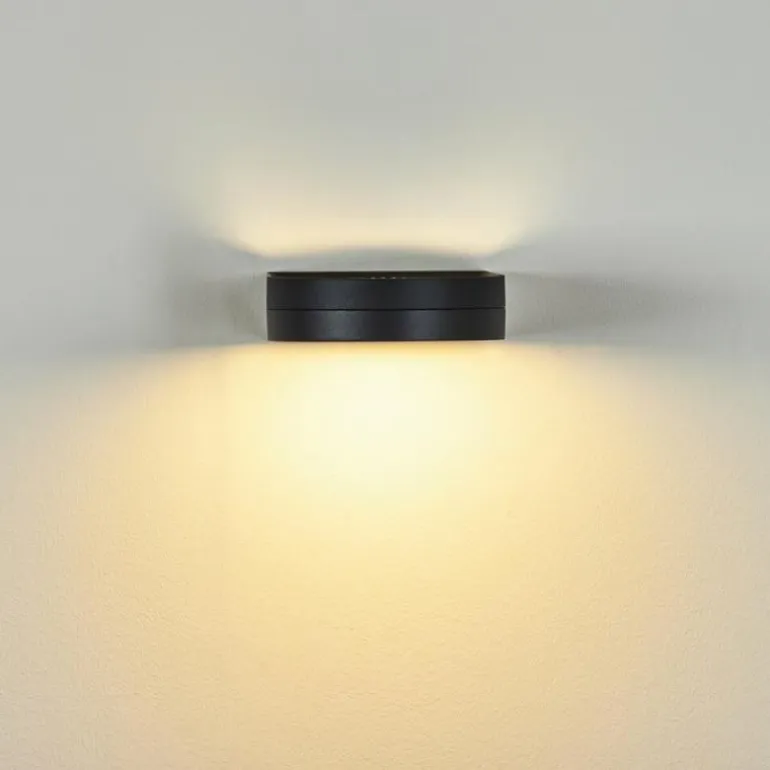 Applique murale d'extérieur Falatasa LED Anthracite, 1 lumière