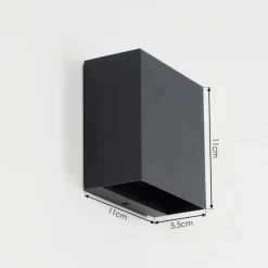 Applique murale d'extérieur Spidern LED Anthracite, 1 lumière
