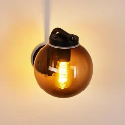 Applique murale d'extérieur Rombotten Noir, 1 lumière