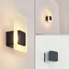 Applique murale d'extérieur Lunnom LED Noir, 1 lumière