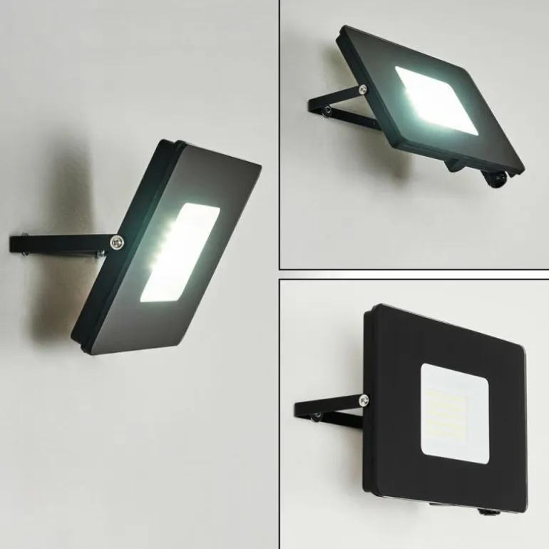 Applique murale d'extérieur Krokane LED Noir, Blanc, 1 lumière