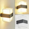Applique murale d'extérieur Cesta LED Noir, 2 lumières