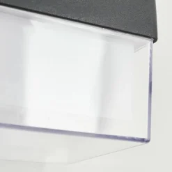 Applique murale d'extérieur Cesta LED Noir, 2 lumières