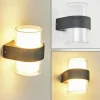 Applique murale d'extérieur Cesta LED Noir, 2 lumières