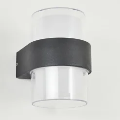 Applique murale d'extérieur Cesta LED Noir, 2 lumières