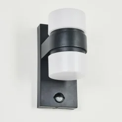 Applique murale d'extérieur Tiarp LED Noir, 2 lumières, Détecteur de mouvement