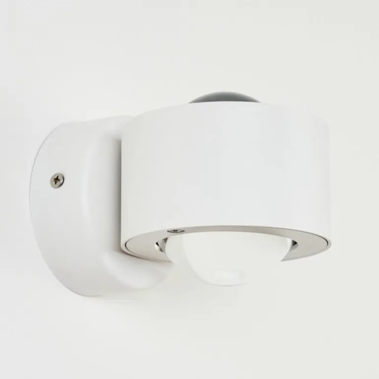 Applique murale d'extérieur Andersro LED Blanc, 2 lumières