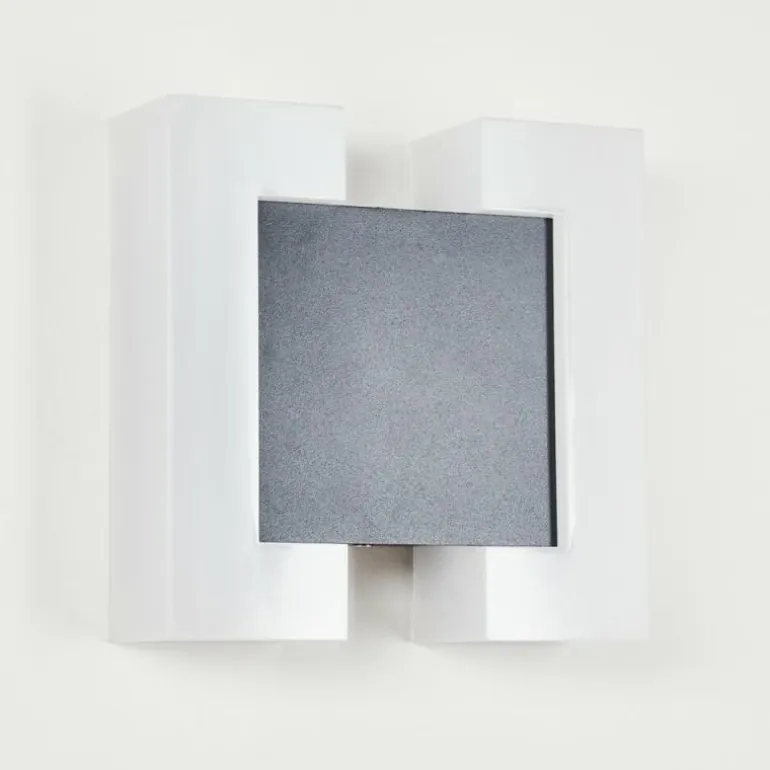 Applique murale d'extérieur Zoppola LED Anthracite, Blanc, 2 lumières