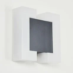 Applique murale d'extérieur Zoppola LED Anthracite, Blanc, 2 lumières